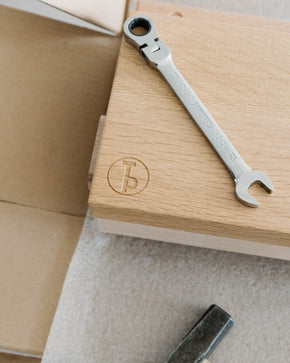 Dubová postel Lyde no.1