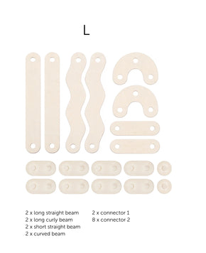 Balanční dráha Polku (set L)