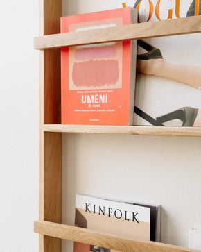 Dubová polička na magazíny no.3