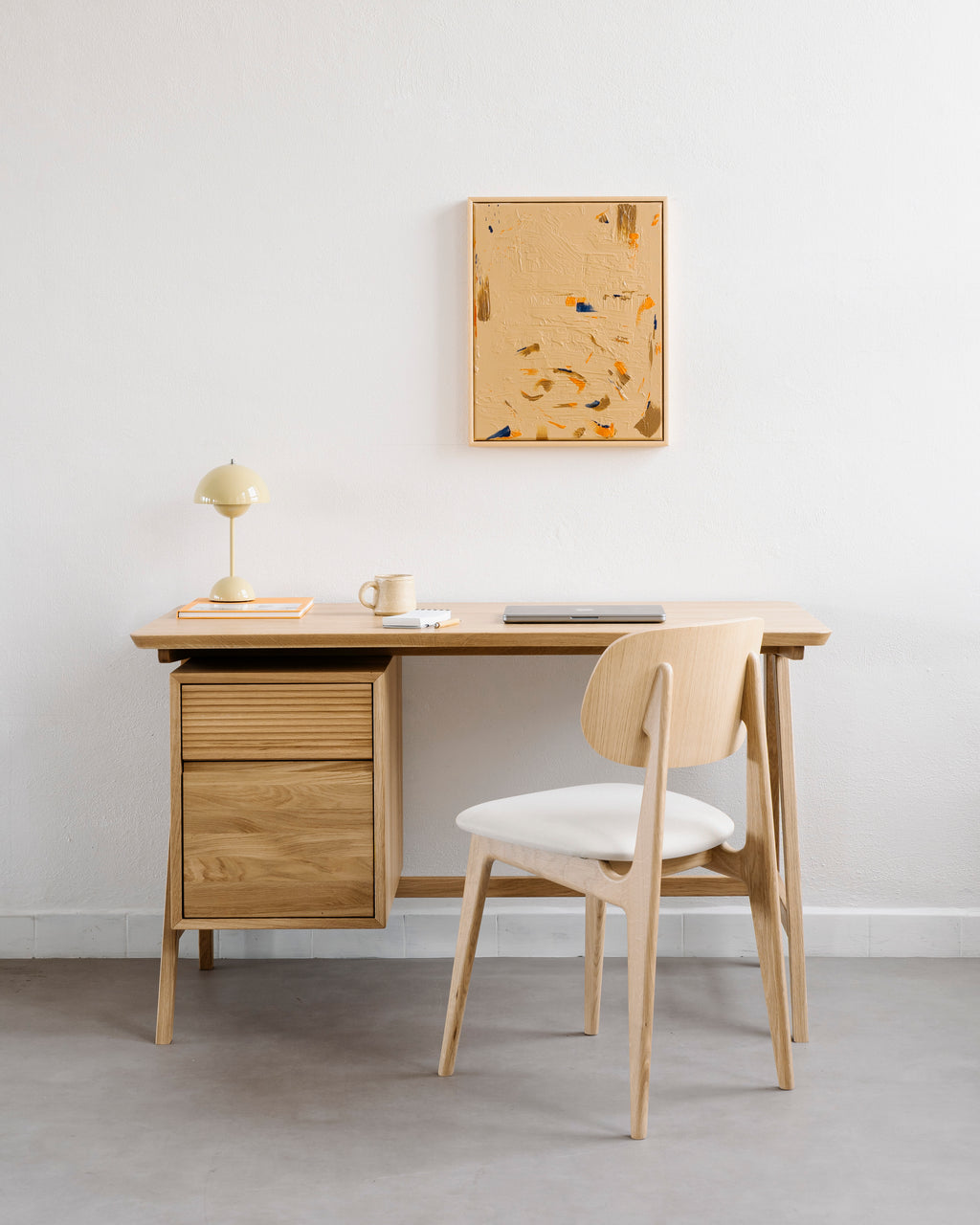 Dubový pracovní stůl Bryno