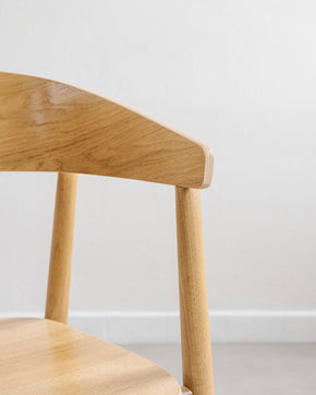 Dubová jídelní židle Luna