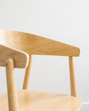 Dubová jídelní židle Luna