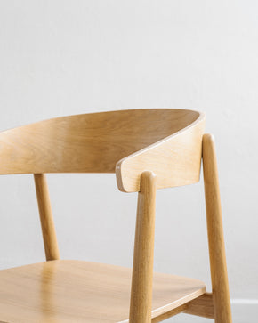 Dubová jídelní židle Luna