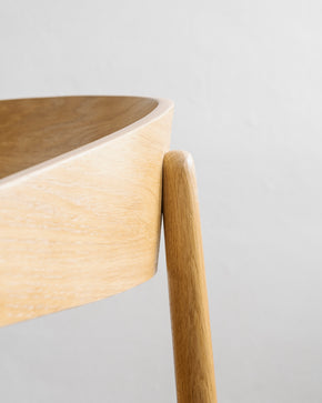 Dubová jídelní židle Luna