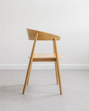 Dubová jídelní židle Luna