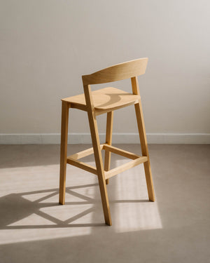 Dubová barová židle Fra