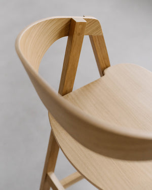 Dubová barová židle Lenno