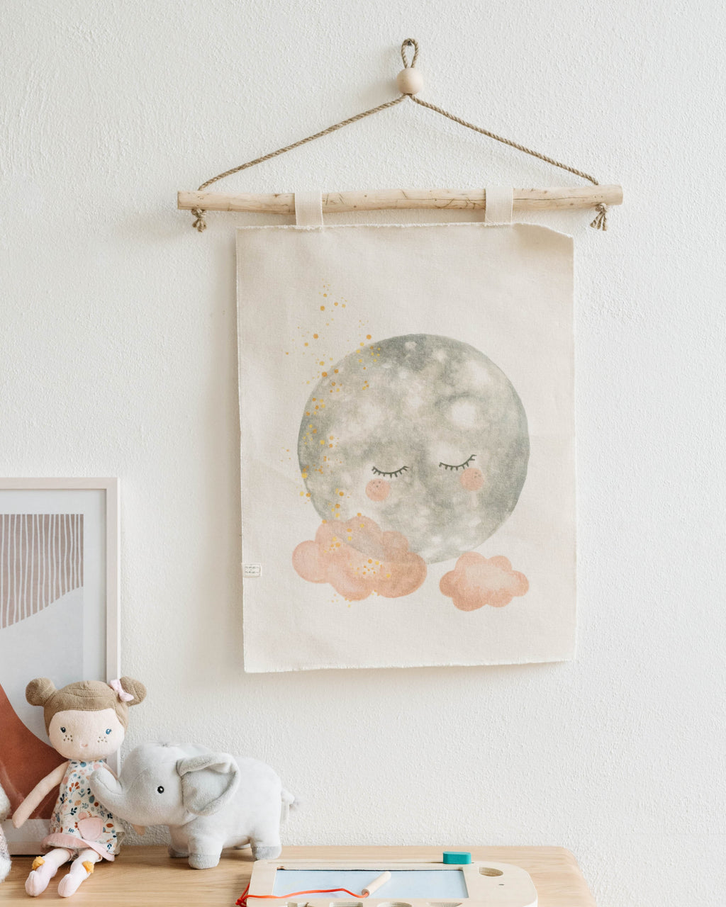 Plátno RóziRézi - Měsíční snění