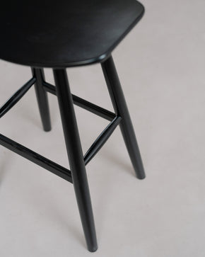 Černá buková barová židle Ada